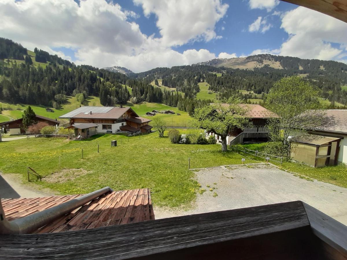 Gästehaus Alpenblick Wildstrubel Sankt Stephan Exteriör bild