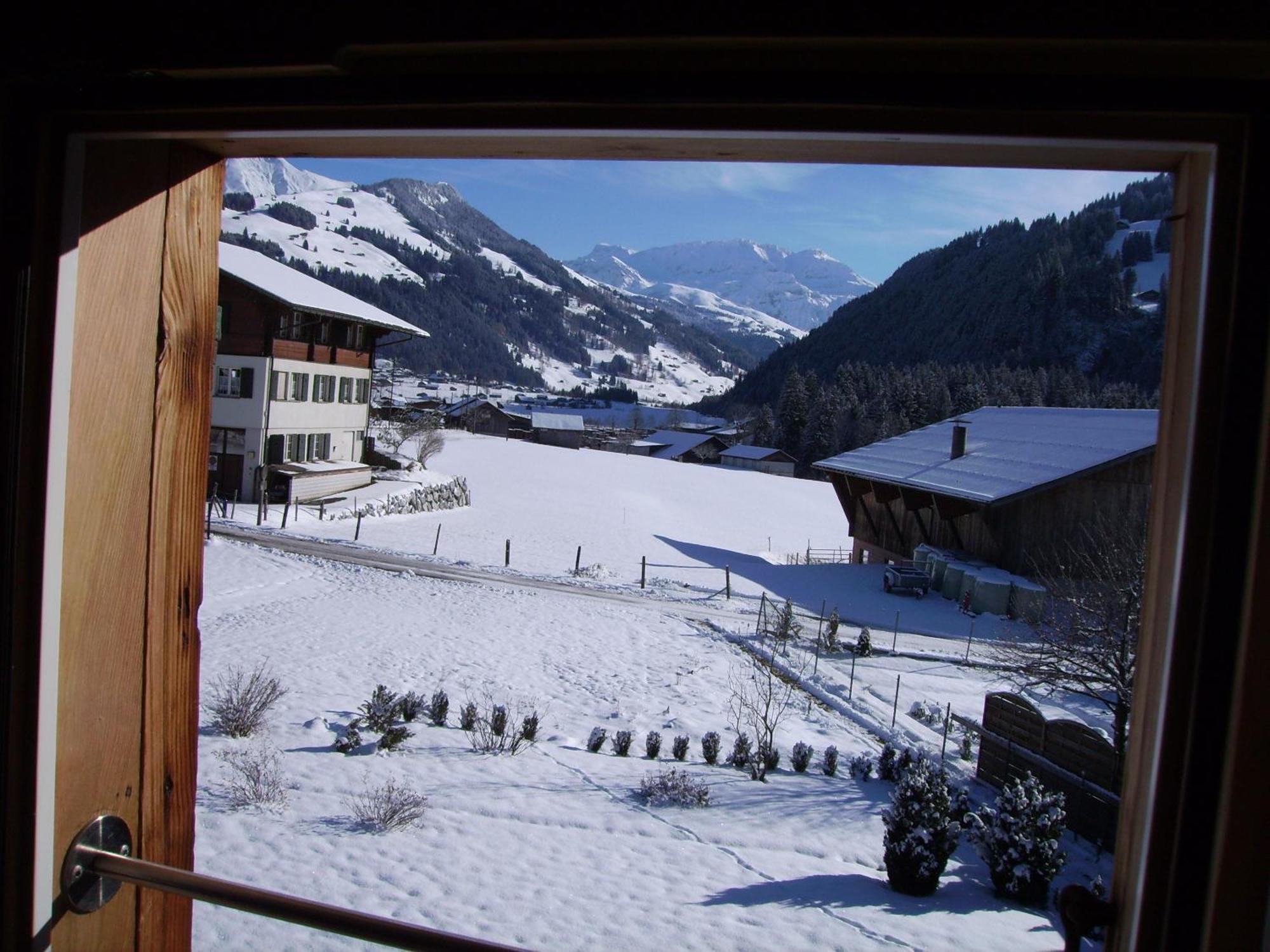 Gästehaus Alpenblick Wildstrubel Sankt Stephan Exteriör bild